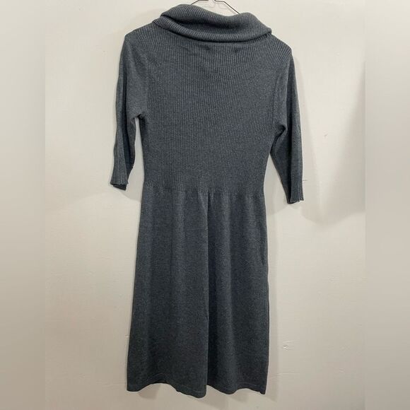 Evan Picone cowl neck sweater dess Medium Petite - Picture 3 of 6